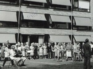 1979 – Het 10 jarige bestaan van de Emtinckhof, toen nog een bejaardenhuis